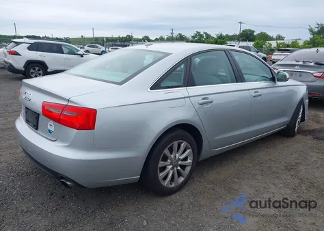 2013 Audi A6 2.0T Premium from USA, damaged, VIN WAUFFAFC9DN080565